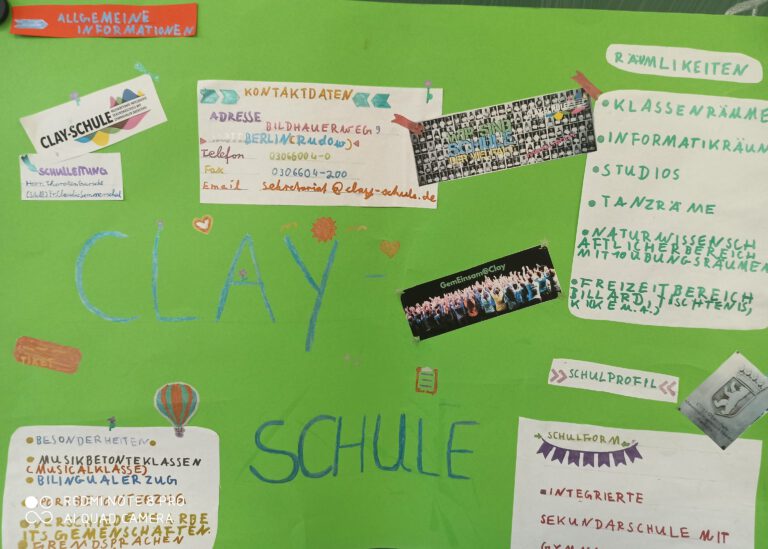 Die 6a stellt vor- Oberschulen in Neukölln