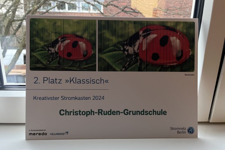 Wir haben den zweiten Platz gewonnen!